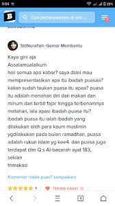 Check spelling or type a new query. Buatlah Presentasi Yang Berisi Tentang Ibadah Puasa Masnurul