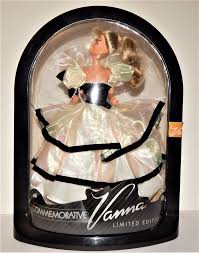 Vanna White Commemorative Edition Doll 13 Fashion Style 1210 Game Show Host Vanna Wheeloffortune Dolls Barbie Fashion Barbie And Ken Commemoration