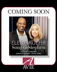 Coming May 2nd— Elena Ruehr: Songs for Stephen, featuring baritone Stephen  Salters with pianists Donald Berman, David Zobel! More info and pre-save  link to come. Stay tuned!