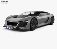 3d Model Of Audi Pb18 E Tron 2018 E Tron Audi 3d Model