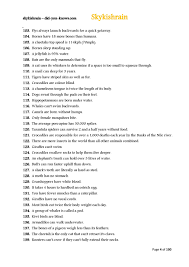 Skykishrain Did You Know Facts 004 Did You Know Facts Fun Facts General Knowledge