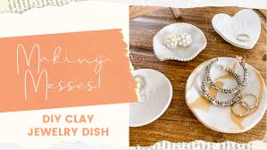 This diy jewelry dish project is absolutely stellar! Diy Mother S Day Clay Jewelry Dish From Scratch With Maria Provenzano