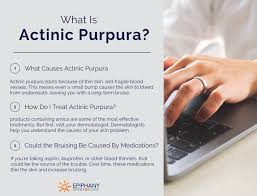 It can occur on the skin and mucous membranes, including the lining of the mouth. Unexplained Bruising On Your Arms It Might Be Actinic Purpura