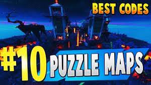 Type in (or copy/paste) the map code you want to load up. New Top 10 Best Puzzle Creative Maps In Fortnite Fortnite Puzzle Map Codes Best Maps Youtube