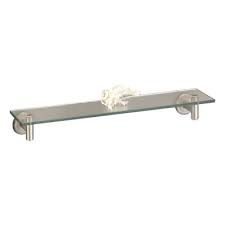 Finish available in your choice of antique bronze, polished nickel, satin nickel, or chrome. Nickel Bathroom Shelves At Lowes Com