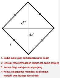 Perhatikan Pernyataan Pernyataan Berikut 1 Sudut Sudut Yang Berhadapan Sama Besar 1 Sisi Sisi Brainly Co Id