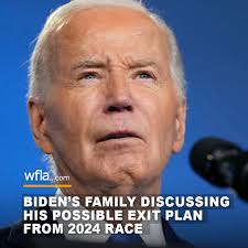 President Joe Biden's family members have discussed what an exit from his  campaign might look like, according to two people familiar with the  discussions. Read more: https://bit.ly/3WcDt5b