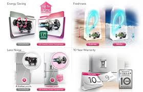 Touch led display provides the pleasure of operating and. All Products Lg Refrigerator Side By Side Gsl361icez