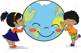 Trouvez des images de stock de vector illustration save earth happy earth en hd et des millions d'autres photos, illustrations et images vectorielles de stock libres de droits dans la collection shutterstock. Garcon Et Fille Africains Celebrant Le Joyeux Jour De La Terre Clip Art Libres De Droits Vecteurs Et Illustration Image 79751031