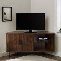 Corner Tv Stands Walmart Com In 2020 Corner Tv Stand Corner Tv Stands Corner Tv