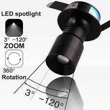Free shipping on domestic orders $34 & up. Zoom Focusing Spot Led Downlight 1w 3w 3000k 4000k Led Spot Light Cree Chip 110v 220v Ceiling Showcase Museum Cabinet Lighting Buy At The Price Of 156 75 In Aliexpress Com Imall Com
