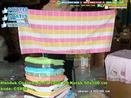 Handuk Chalmer Motif Salur Ns Kotak 50 100 Cm Souvenir Pernikahan Handuk Contoh Undangan Pernikahan Pernikahan Unik