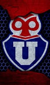 Descargar fondos de pantalla club universidad de chile, 4k, chilena de fútbol del club, material, diseño, azul, rojo abstracción, logotipo, emblema, santiago, chile, chileno de primera división, fútbol libre. Wallpapers U De Chile 2018 Para Descargar Gratis Ayuda Celular