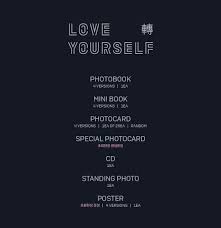 Bts releases third studio album love yourself 轉 'tear' fake love inevitably leads to loss and separation, for true love can only begin when you learn to love yourself. Bts Love Yourself è½‰ Tear R Ver Amazon De Musik