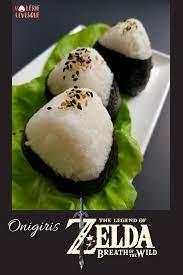Recette D Onigiri Inspire De Zelda Breath Of The Wild Onigiri Recipe Inspired By Zelda Breath Of The Wild Nintend Geek Food Onigiri Recipe Game Food