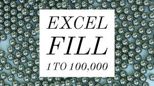 Virginia quickly followed suit and authorized the printing of $500 and $1,000 notes on october 16, 1780 and $2,000 notes on may 7, 1781. Fill Series 1 To 100 000 Excel Tips Mrexcel Publishing