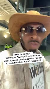 Going to Houston for Cowboy Carter Alone
