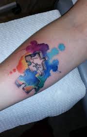 Autism Puzzle Piece Tattoo Black And White Puzzle Tattoo Puzzle Tattoos Autism Tattoos Puzzle Piece Tattoo
