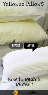 Things You Need Laundry Detergent Washing Soda Lavender Essential Oil Optional Directions Start Cleaning Pillows Diy Cleaning Solution Wash Yellow Pillows