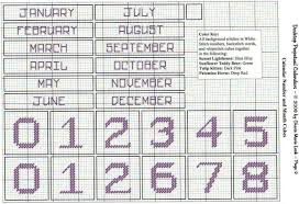 Desktop Perpetual Calendar Pg 7 Plastic Canvas Stitches Plastic Canvas Patterns Plastic Canvas Crafts