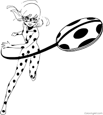 Miraculous ladybug coloring book pages kwami tikki plagg evies. Miraculous Ladybug Coloring Pages Coloringall
