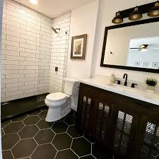See more ideas about tile bathroom, bathrooms remodel, bathroom design. The Top 97 Best Black And White Bathroom Ideas Interior Home And Design