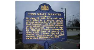 Newton Coal Company's Twin Shaft Colliery Cave-in in Pittston, Pennsylvania