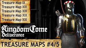 The open world of kingdom come deliverance is huge, and it can be easy to find yourself lost while trying to pursue an objective. Kingdom Come Deliverance Treasure Maps Ii Iii Iv Xvi Xxii Youtube