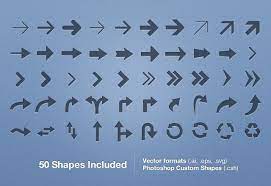 Free Vector Arrows Set Vol 1 Vector Free Vector Web Design