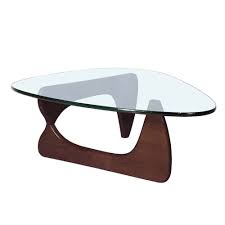 Beautiful condition only seeking due to house move beautiful white wood and glass / chrome coffee table. Sunsky Uk Warehouse Ty 110 12d Nordic Coffee Table Triangle Solid Wood Tempered Glass Coffee Table Dark Walnut