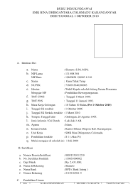 Rombongan peserta didik tersebut datang pada pukul. Data Isian Guru Pdf