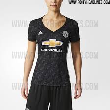 This jersey is classic and sleek in black and white with granite accents. Manchester United 17 18 Away Kit Revealed Footy Headlines