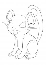 Coloringanddrawings.com provides you with the opportunity to color or print your raichu pokemon to color drawing online for free. Raichu No 26 Pokemon Generation I All Pokemon Coloring Pages Kids Coloring Pages