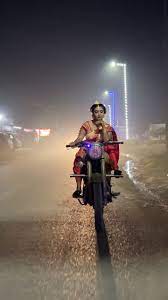 OMG Bengali bride riding bullet  ladyrider bulletgirl trending   Instagram