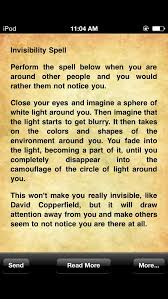 To make indistinct and hazy in outline or appearance; Invisibility Spell Spelling How To Get Blurry