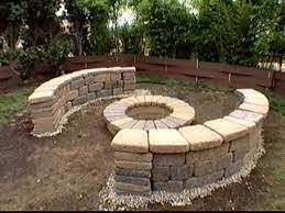 How To Build A Bench Around A Firepit Diy Fire Pit Cheap Fire Pit Backyard Fire Pit Bench