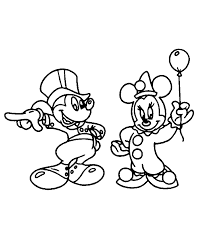 Coppia Topolino Disegni Per Bambini Da Colorare