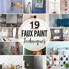 Creative wall painting ideas can transform any room. 19 Faux Painting Techniques That Don T Suck The Heathered Nest