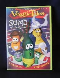 Sumo Of The Opera Veggie Tales Dvd A Lesson In Perseverance Cartoon Movie Veggietales Silly Songs Veggie Tales