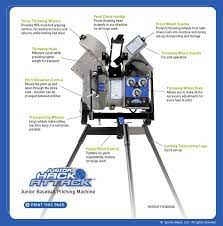 Junior Hack Attack Baseball Pitching Machine By Sports Attack