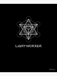 Lightworker Merkaba Star Tetrahedron Sacred Geometry Postcard By H44k0n Redbubble