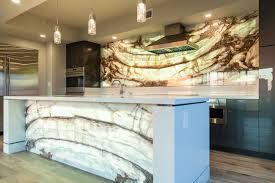 onyx kitchen, kitchen island design