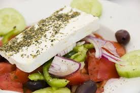 Traditional Greek Salad Recipe Horiatiki Xoriatiki Recipe Greek Salad Recipes Greek Dishes Traditional Greek Salad