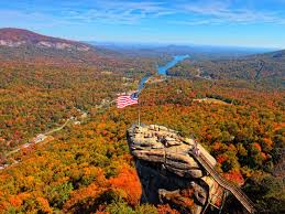 We also hike the trail to hickory nut falls and. Chimney Rock At Chimney Rock State Park