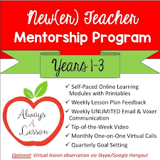 If You Are New In Your Teaching Career Years 1 3 And Have A Desire To Hone Your Craft But Lack The Support At Mentor Program Mentorship Program New Teachers