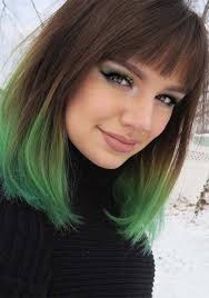 Browse a huge collection of green color shades and create stunning graphic in 2 minutes. Cute Green Hair Color Shades Highlights In 2019 Stylesmod Green Hair Colors Green Hair Hair Lengths