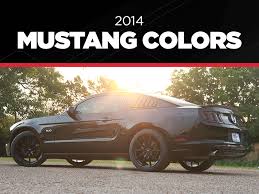 2014 Mustang Colors Color Codes Photos Lmr Com