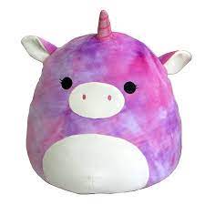 Squishmallow Plushtie Dyed Unicorn 16 Inch 1 Ea Animal Pillows Unicorn Pillow Pet Unicorn Plush