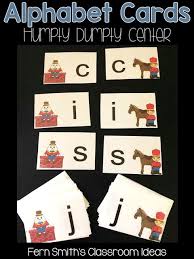 Alphabet Matching Centers With A Cute Fairy Tale Or Classic Story Theme Perfect Task Cards For A Variety Of Games Concen Alphabet Matching Center Game Cards