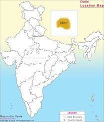 It borders the state of haryana and uttar pradesh. Where Is Delhi The Delhi Located At Latitude 28 38 N Longitude 77 12 E Get The Delhi Location Map The Location Map Of Delhi Map Location Map India Map
